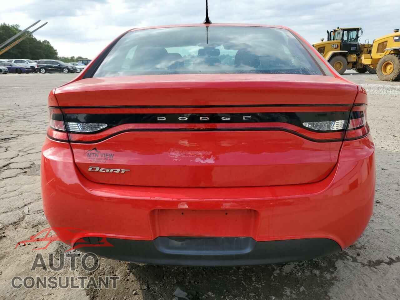 DODGE DART 2016 - 1C3CDFAA4GD624077
