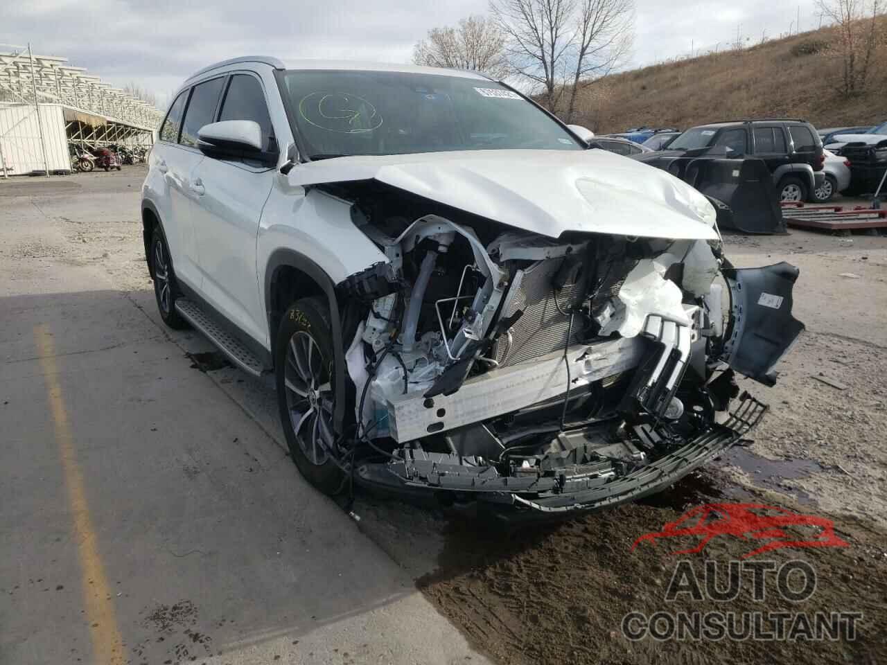 TOYOTA HIGHLANDER 2019 - 5TDKZRFH4KS336749