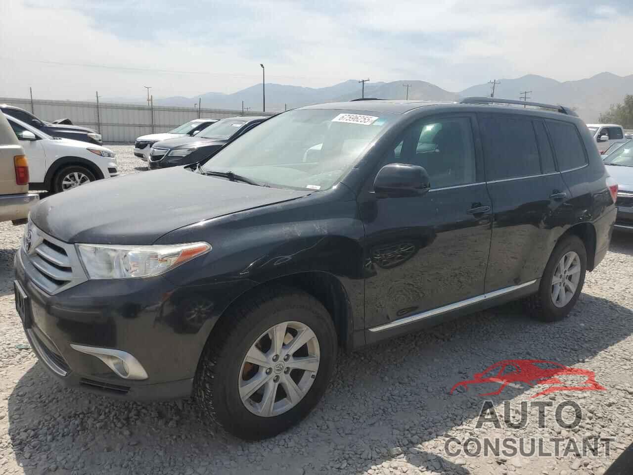 TOYOTA HIGHLANDER 2012 - 5TDBK3EH8CS107253