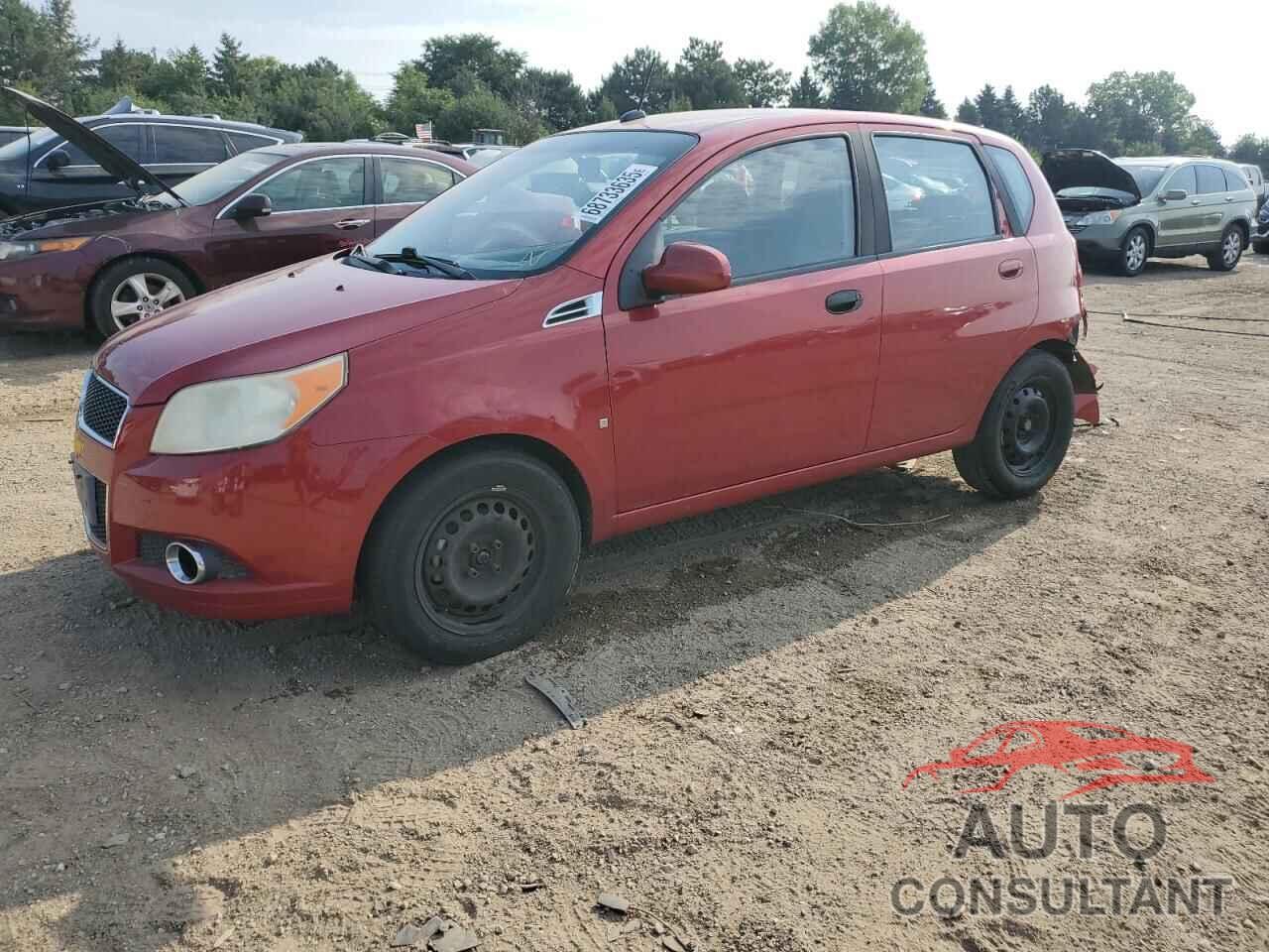 CHEVROLET AVEO 2009 - KL1TG66E29B399713
