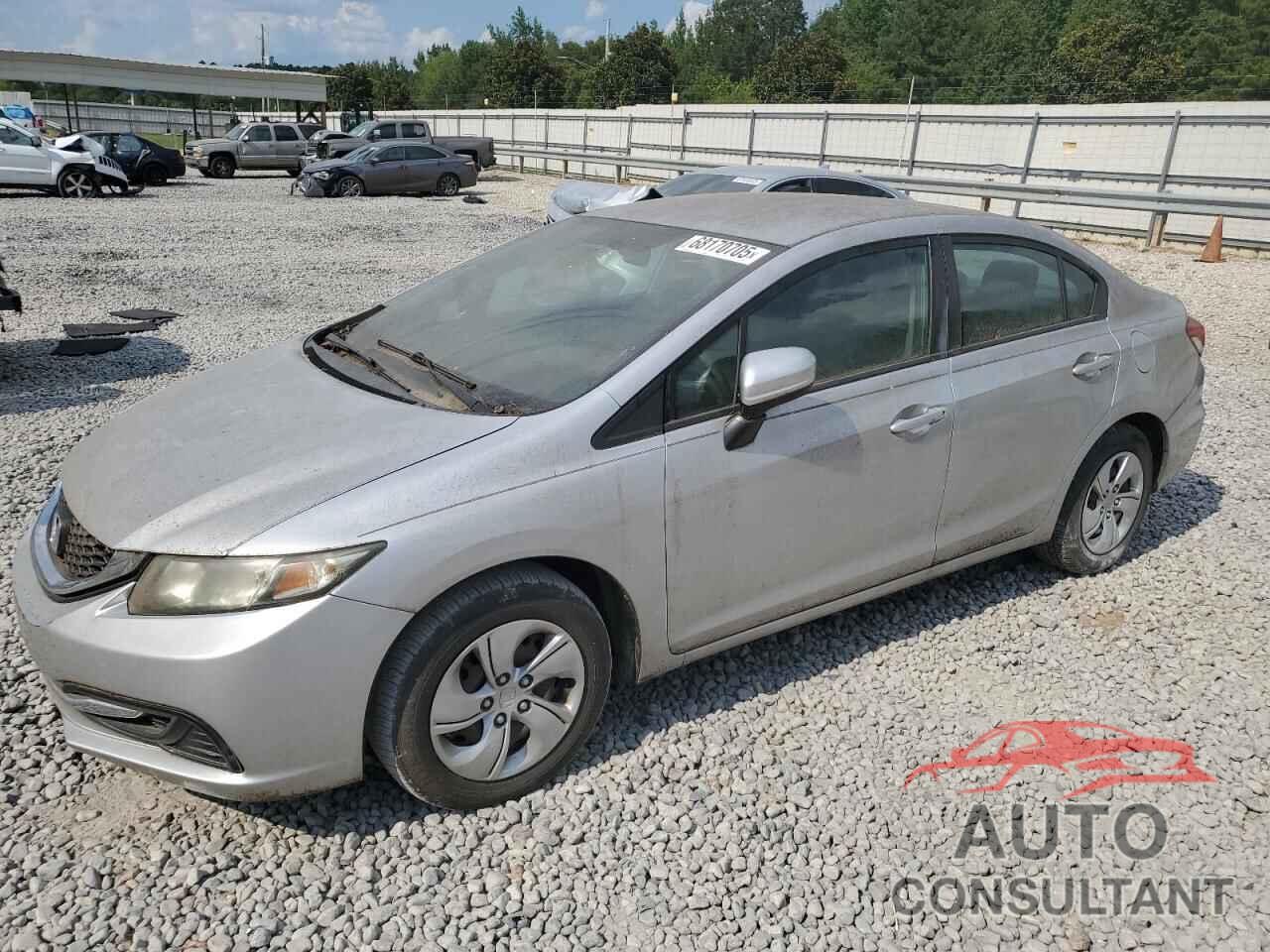 HONDA CIVIC 2014 - 2HGFB2F57EH509560