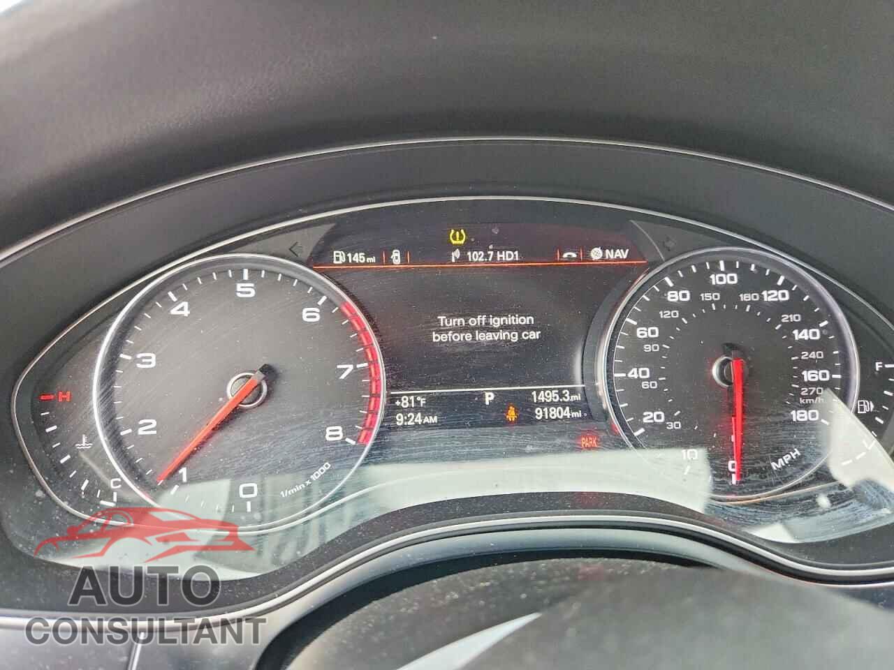 AUDI A6 2015 - WAUDFAFCXFN018943