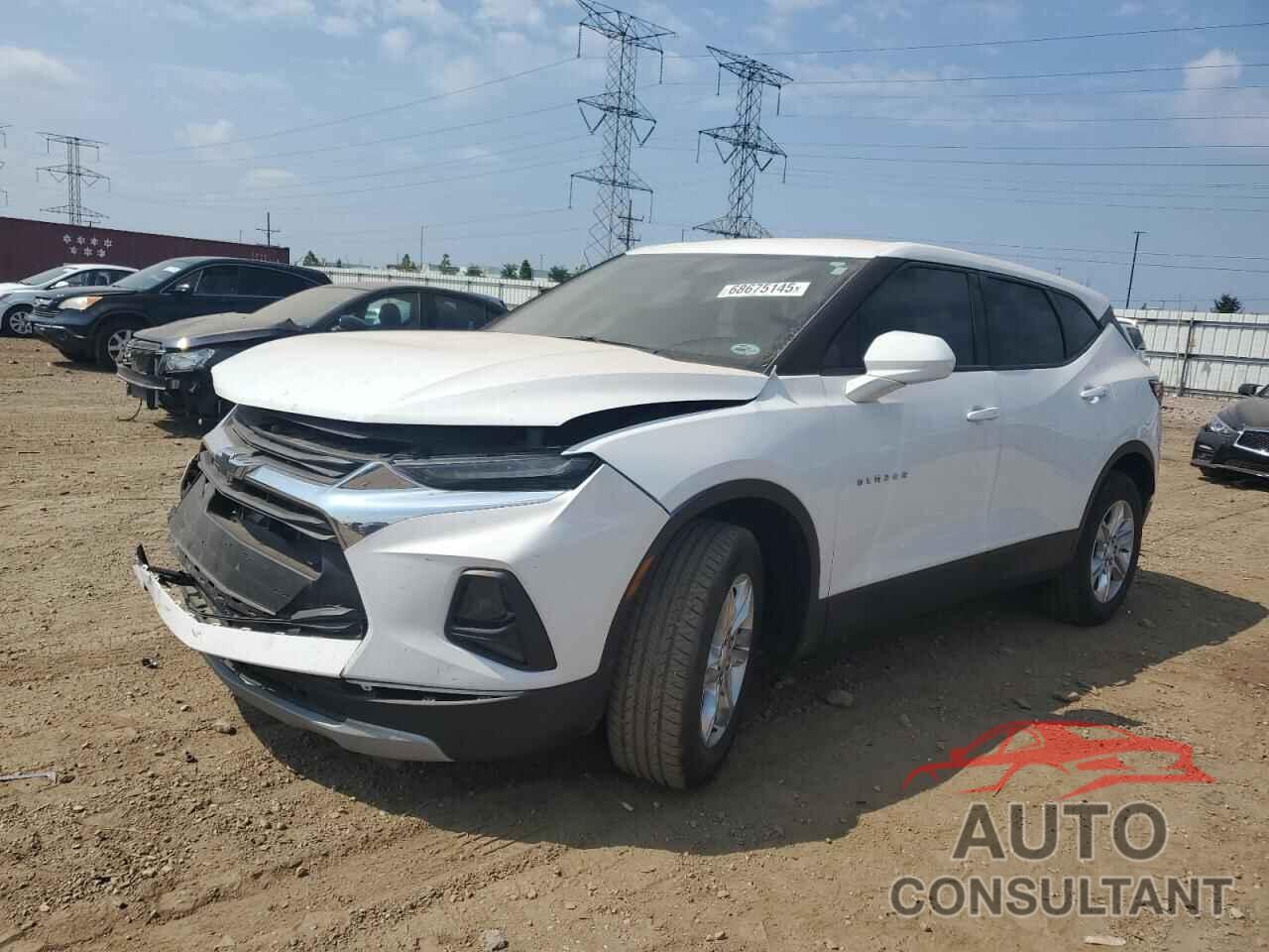 CHEVROLET BLAZER 2020 - 3GNKBBRA0LS708991