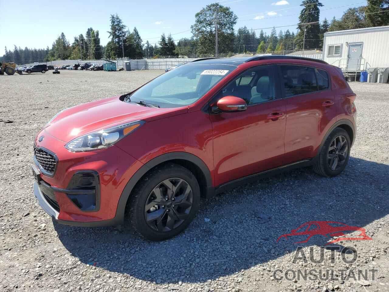 KIA SPORTAGE 2021 - KNDP63AC1M7852183