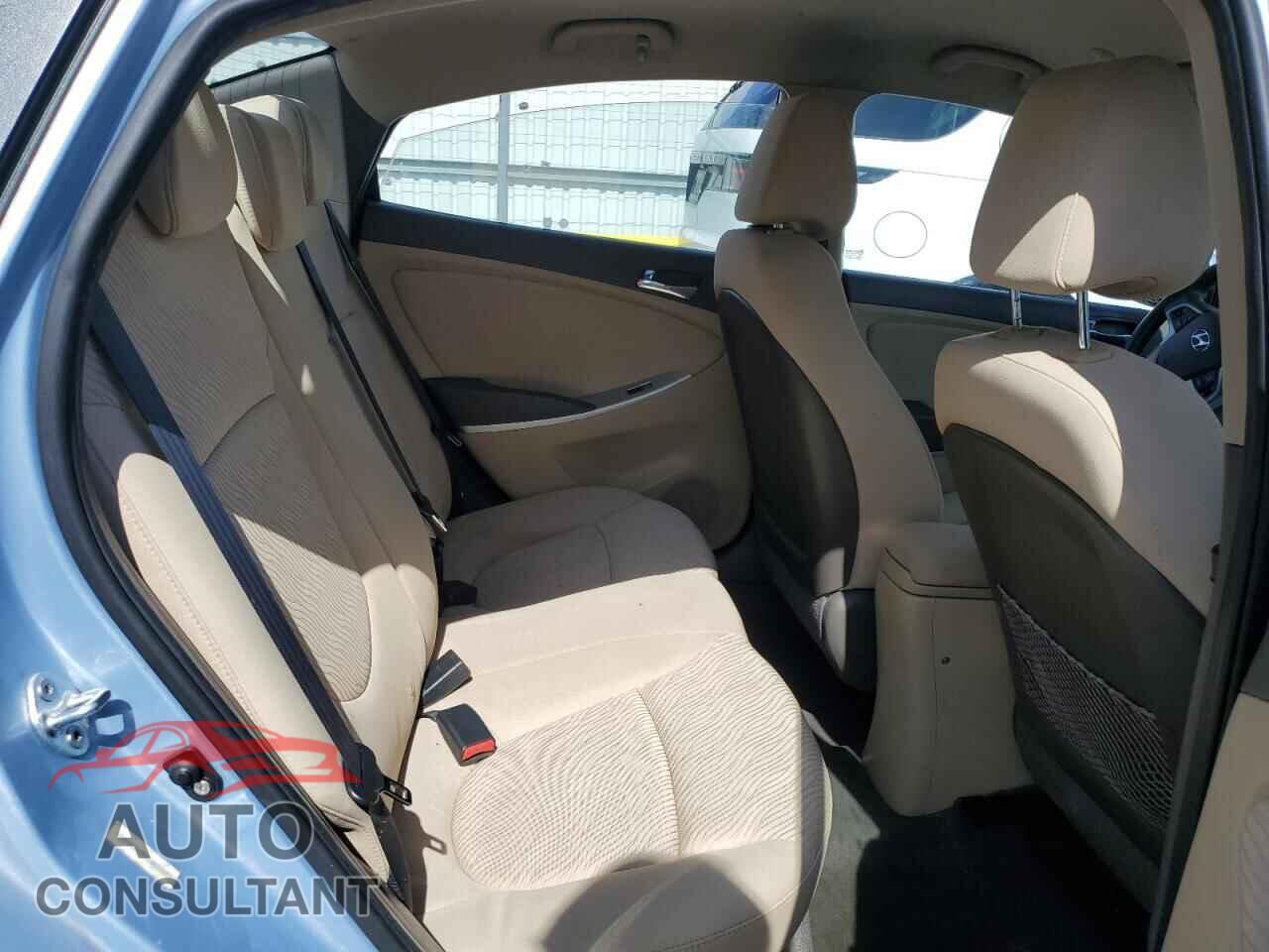 HYUNDAI ACCENT 2012 - KMHCU4AEXCU237493