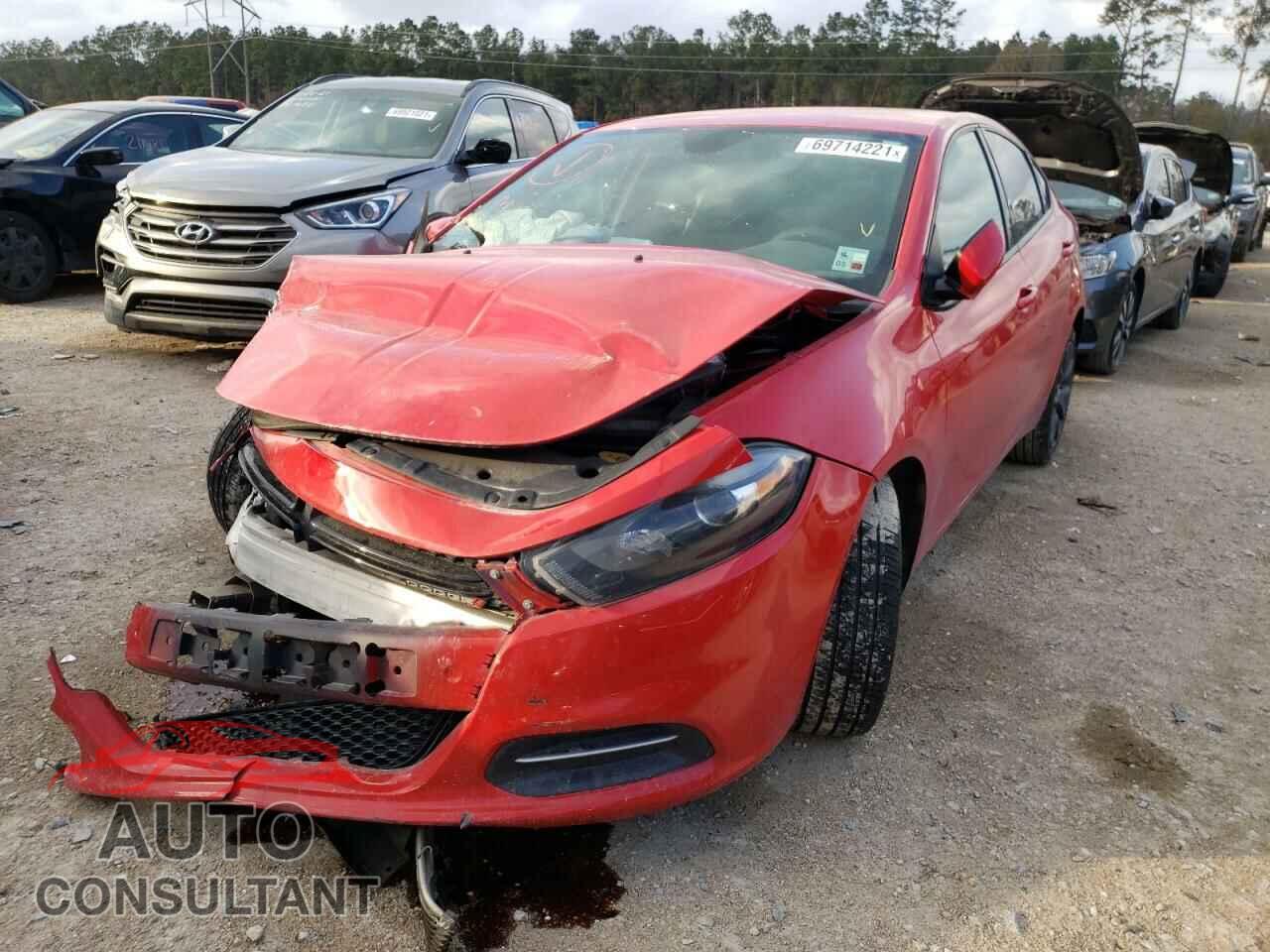 DODGE DART 2016 - 1C3CDFAA0GD750680