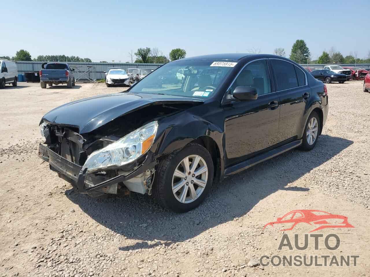 SUBARU LEGACY 2012 - 4S3BMBC62C3007124