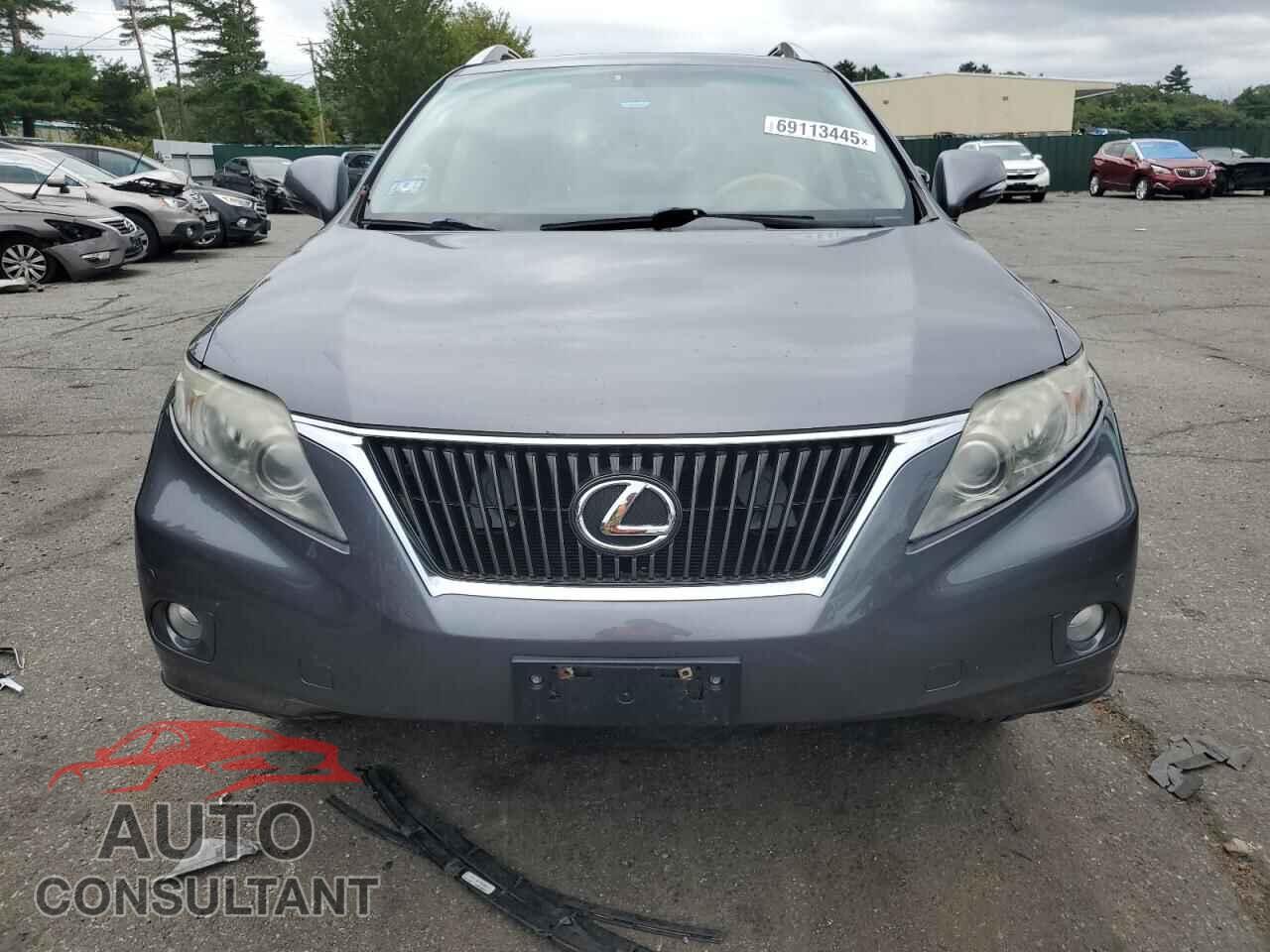 LEXUS RX350 2012 - 2T2BK1BAXCC137807