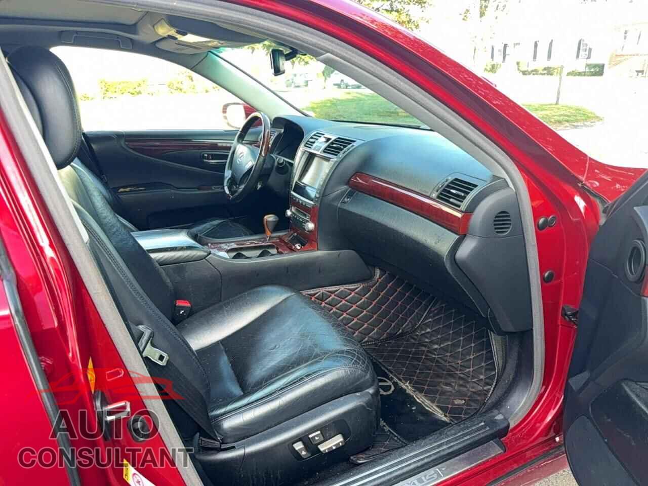 LEXUS LS460 2010 - JTHCL5EF3A5004836