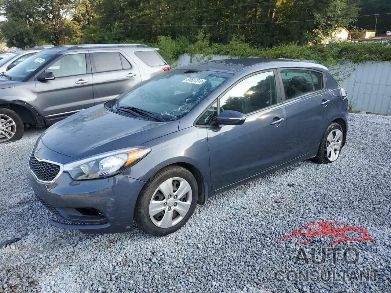 KIA FORTE 2016 - KNAFK5A80G5646784
