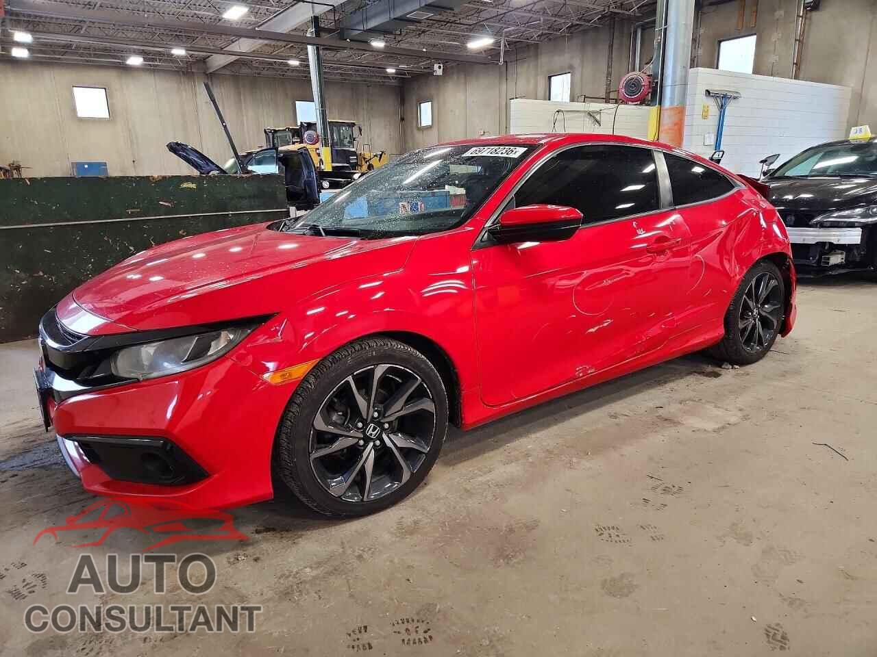 HONDA CIVIC 2019 - 2HGFC4A82KH305111