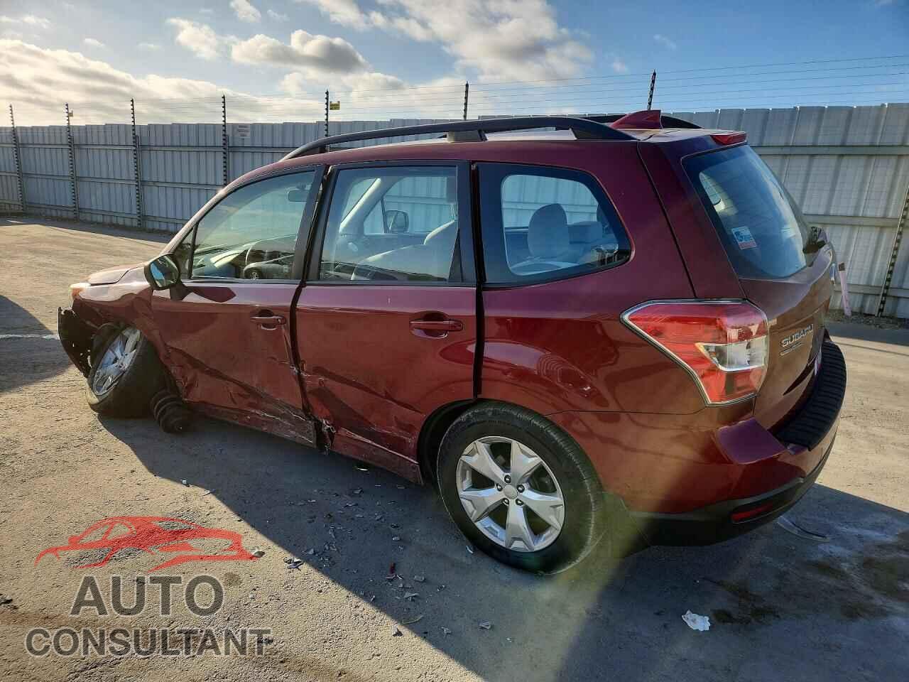 SUBARU FORESTER 2016 - JF2SJABC8GH413221