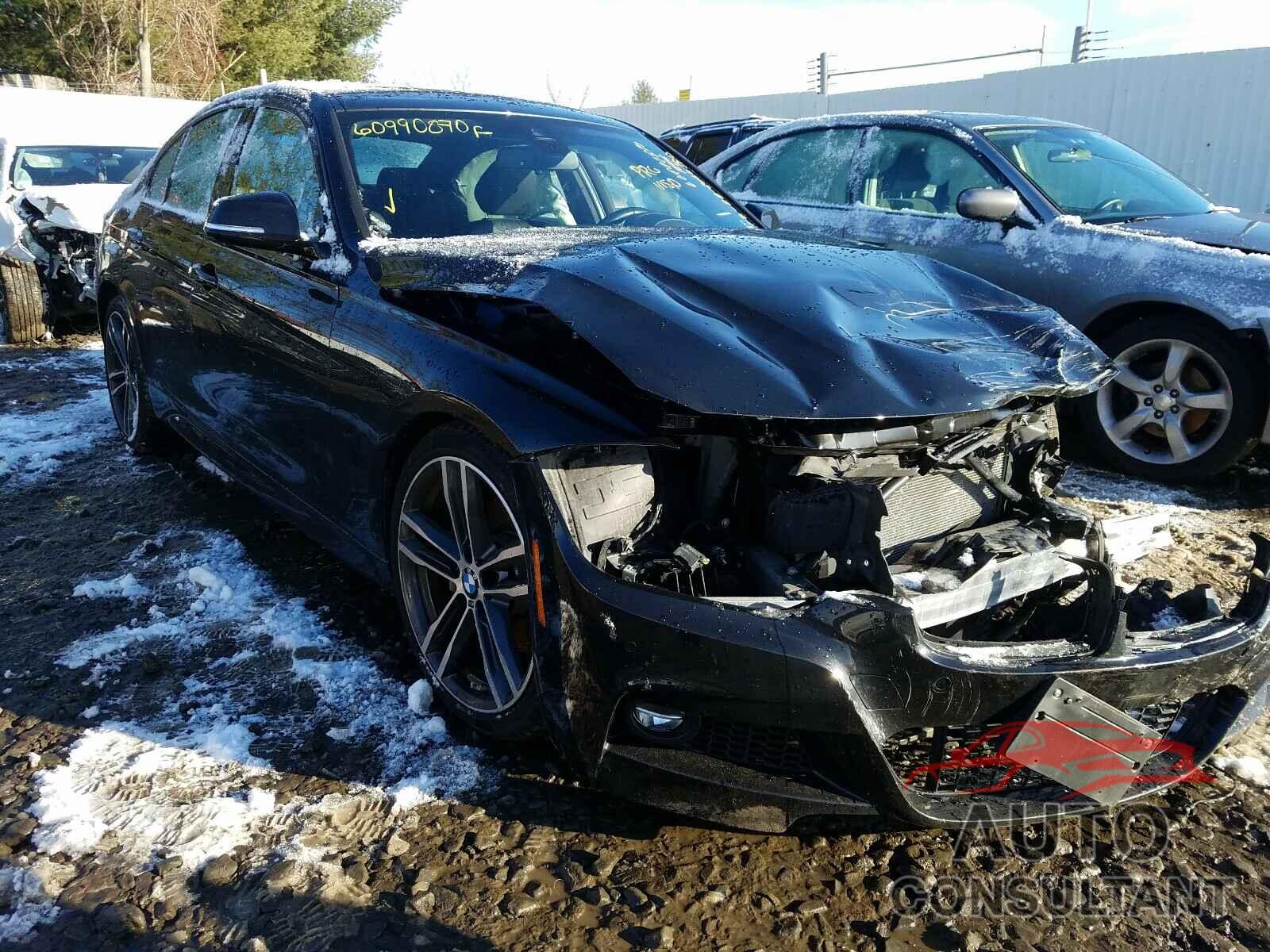 BMW 3 SERIES 2018 - WBA8B3G59JNV01535
