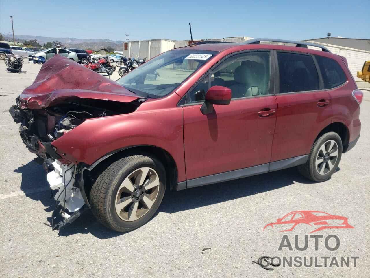 SUBARU FORESTER 2018 - JF2SJAGC9JH472052