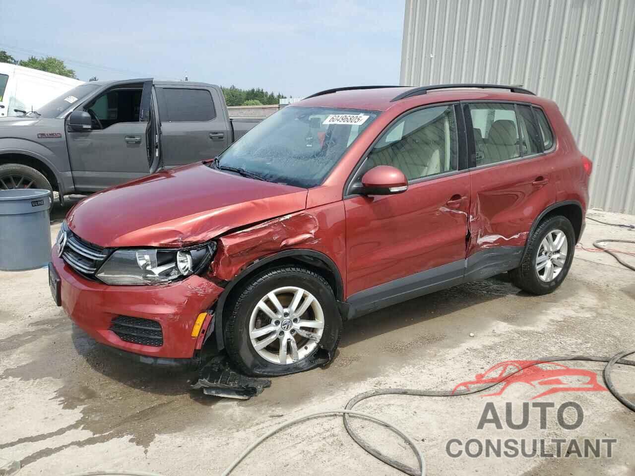 VOLKSWAGEN TIGUAN 2016 - WVGBV7AX6GW030542