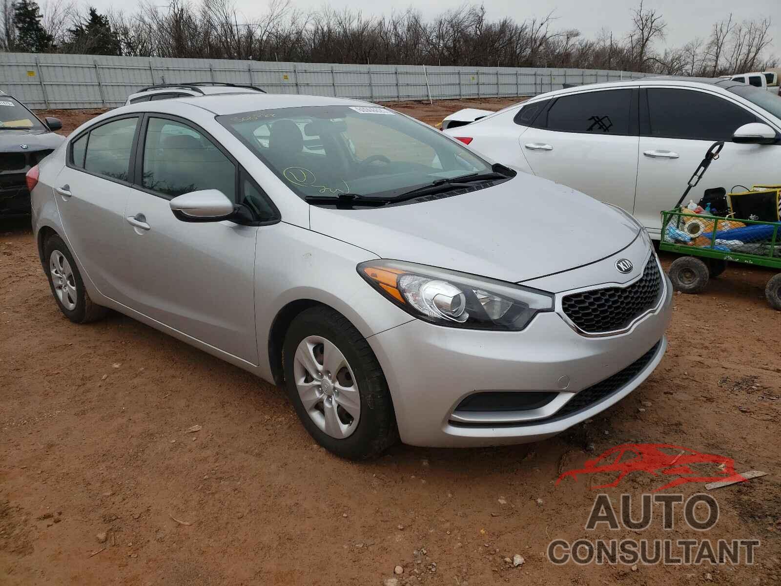KIA FORTE 2016 - KNAFK4A67G5500522