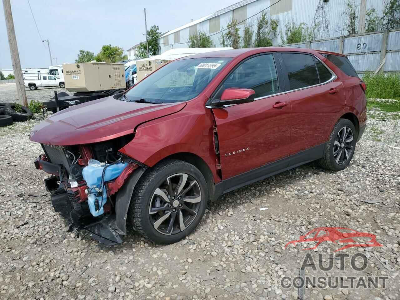 CHEVROLET EQUINOX 2022 - 3GNAXKEV8NL209374