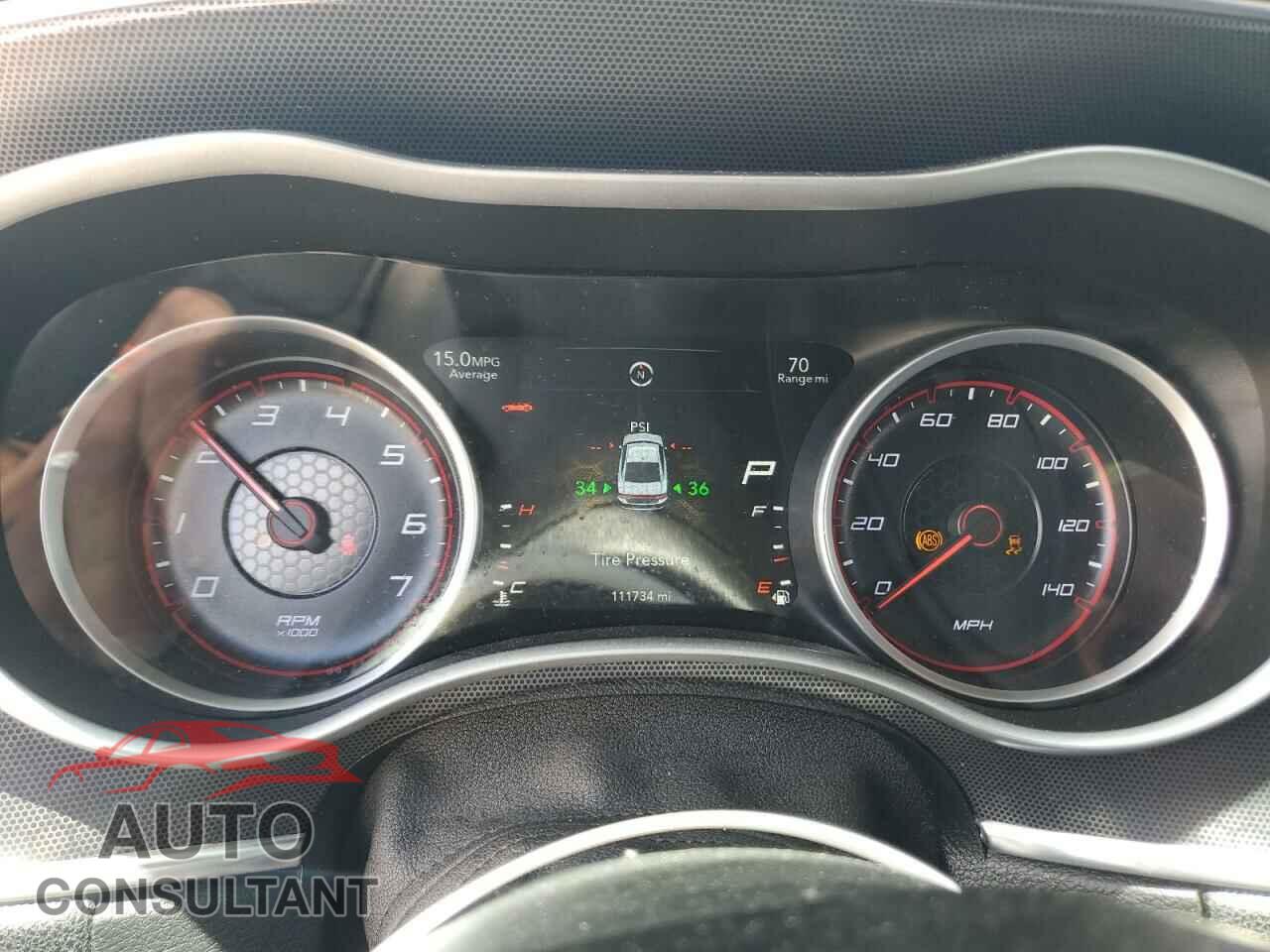 DODGE CHARGER 2016 - 2C3CDXHG2GH277304