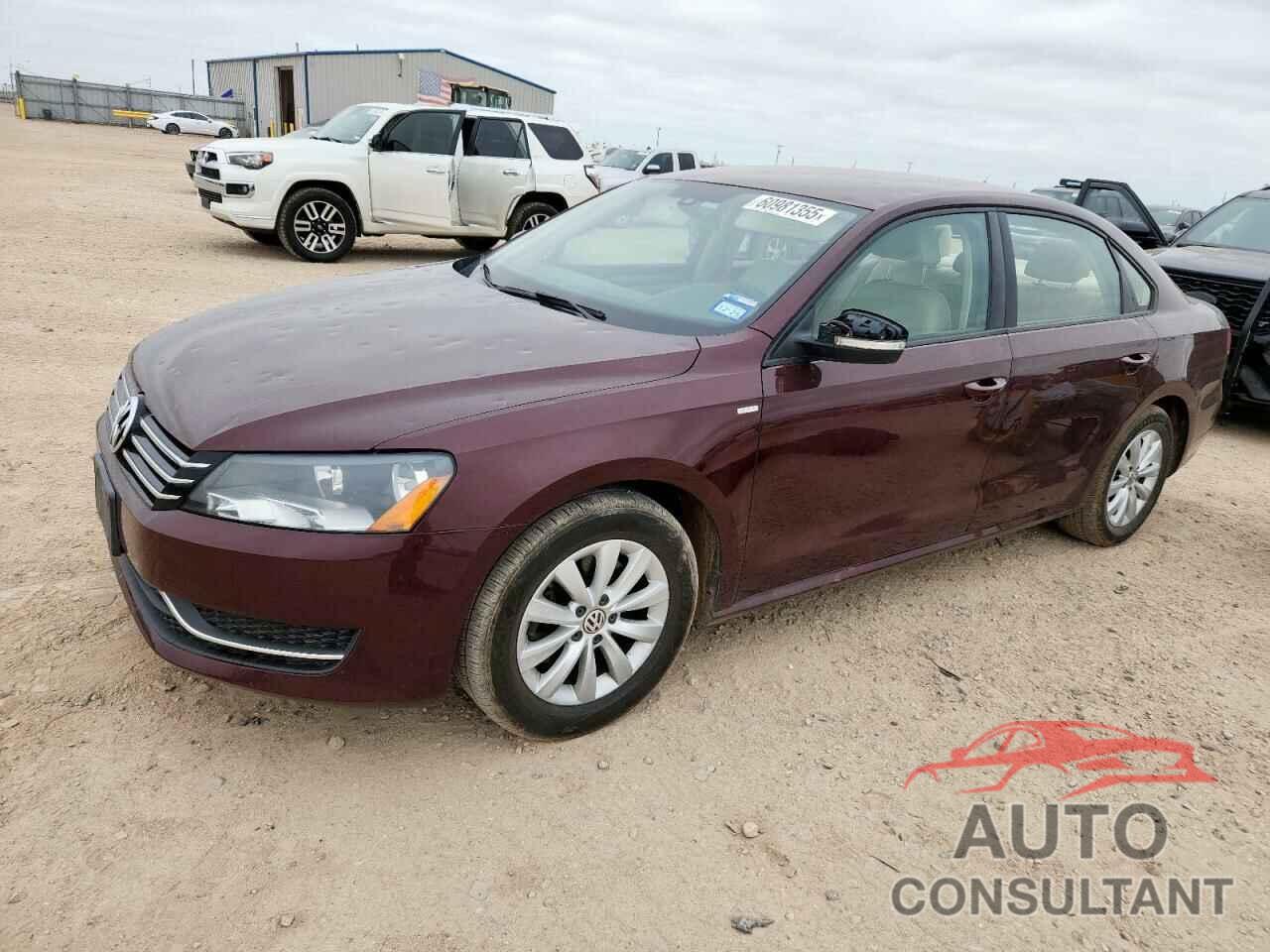 VOLKSWAGEN PASSAT 2013 - 1VWAP7A39DC137750
