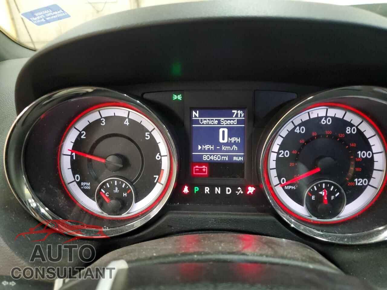 DODGE CARAVAN 2019 - 2C4RDGEG5KR646542