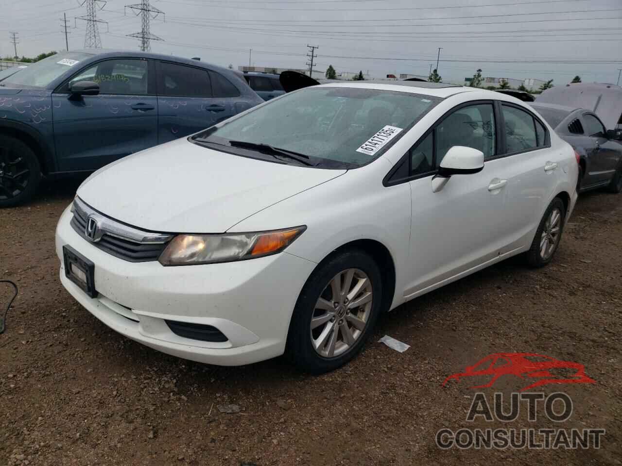 HONDA CIVIC 2012 - 19XFB2F97CE006752