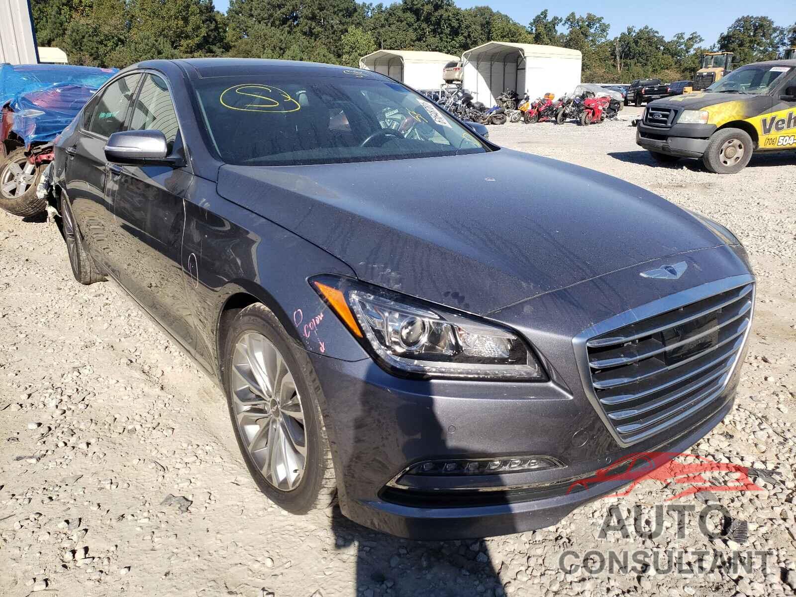 HYUNDAI GENESIS 2016 - KMHGN4JEXGU106570