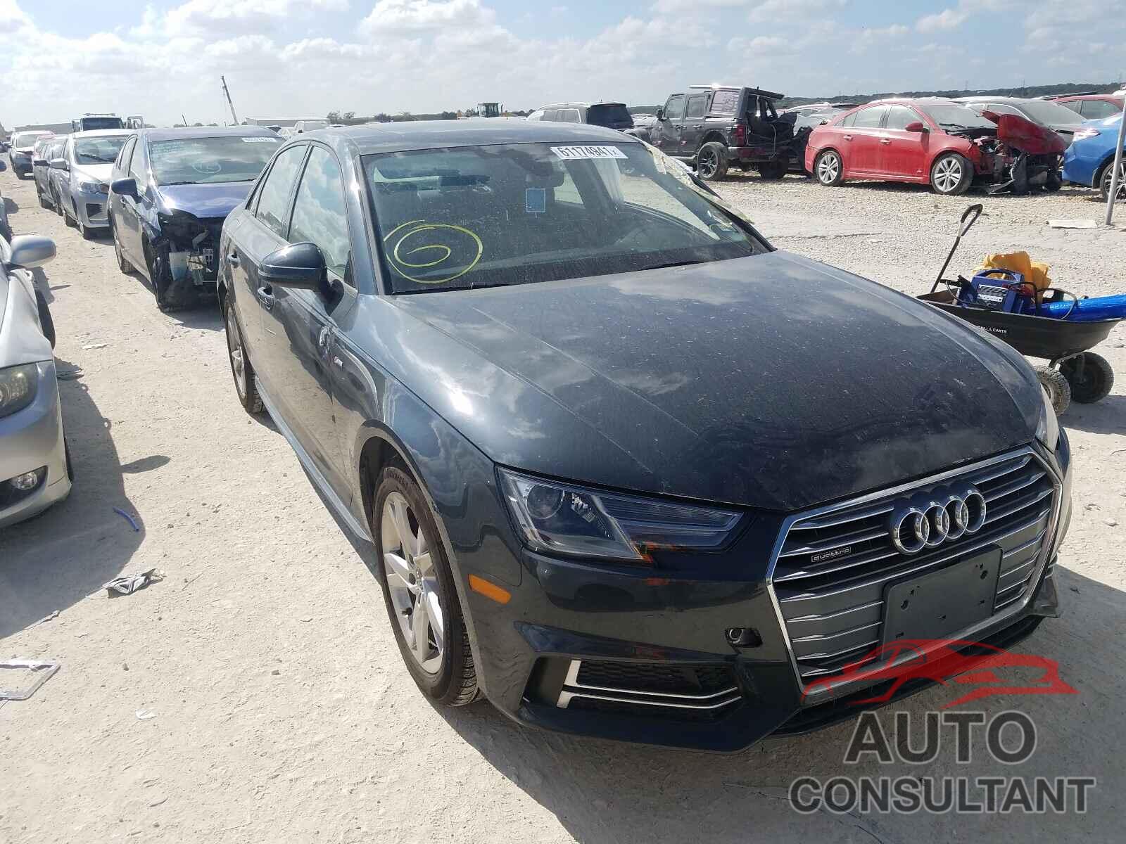 AUDI A4 2018 - WAUDNAF40JN017790