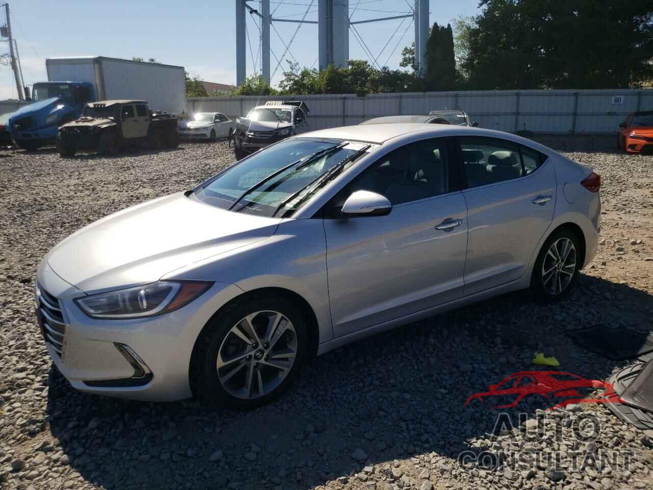 HYUNDAI ELANTRA 2017 - KMHD84LF2HU335956