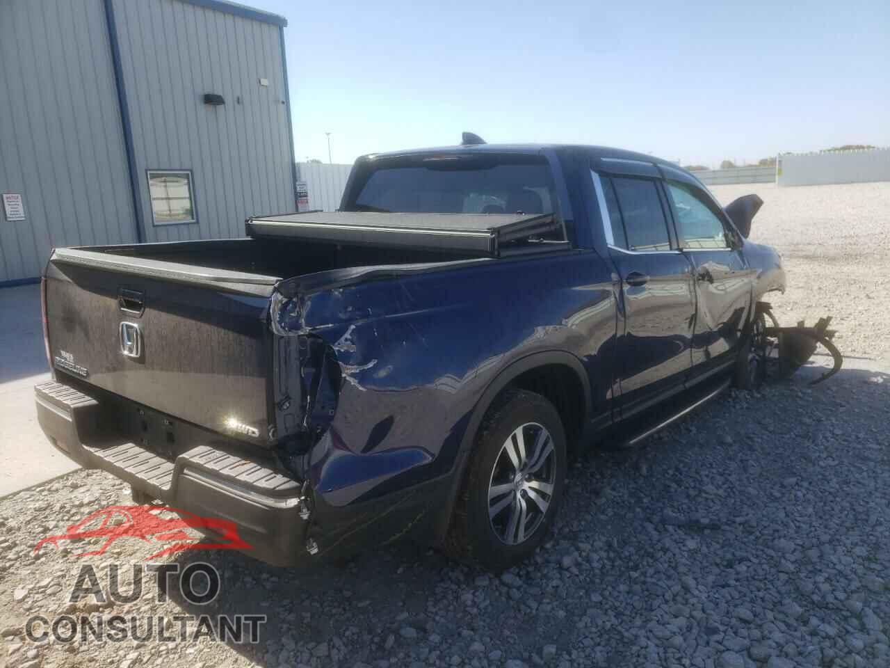 HONDA RIDGELINE 2017 - 5FPYK3F42HB028766