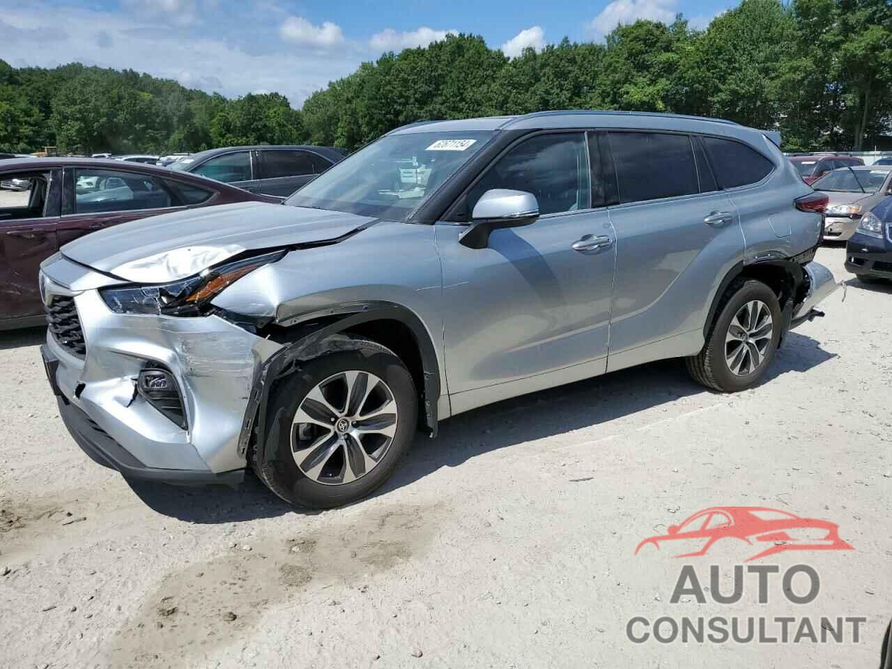 TOYOTA HIGHLANDER 2021 - 5TDGZRBH7MS110428