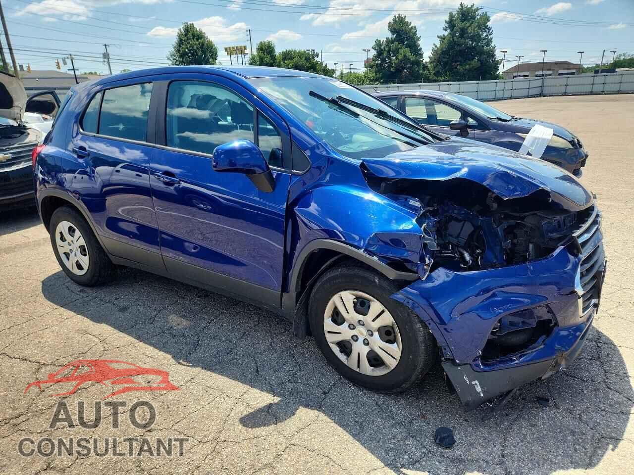 CHEVROLET TRAX 2017 - 3GNCJKSB3HL172937