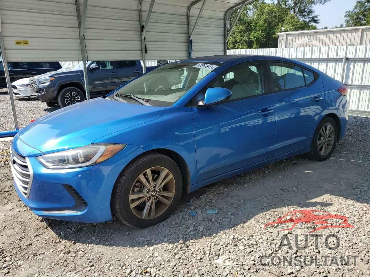 HYUNDAI ELANTRA 2017 - KMHD84LF9HU191225