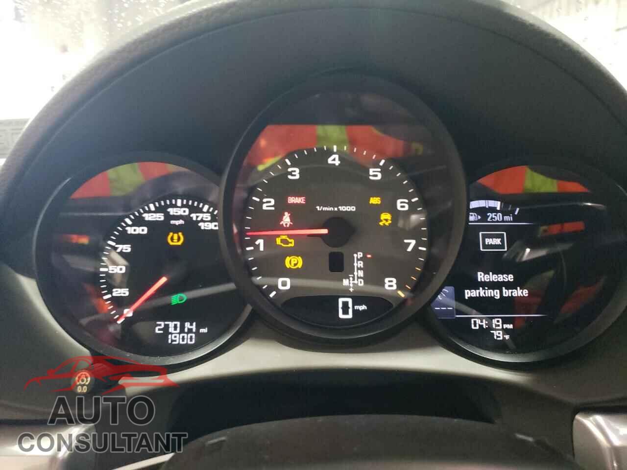 PORSCHE CAYMAN 2017 - WP0AB2A81HS285967