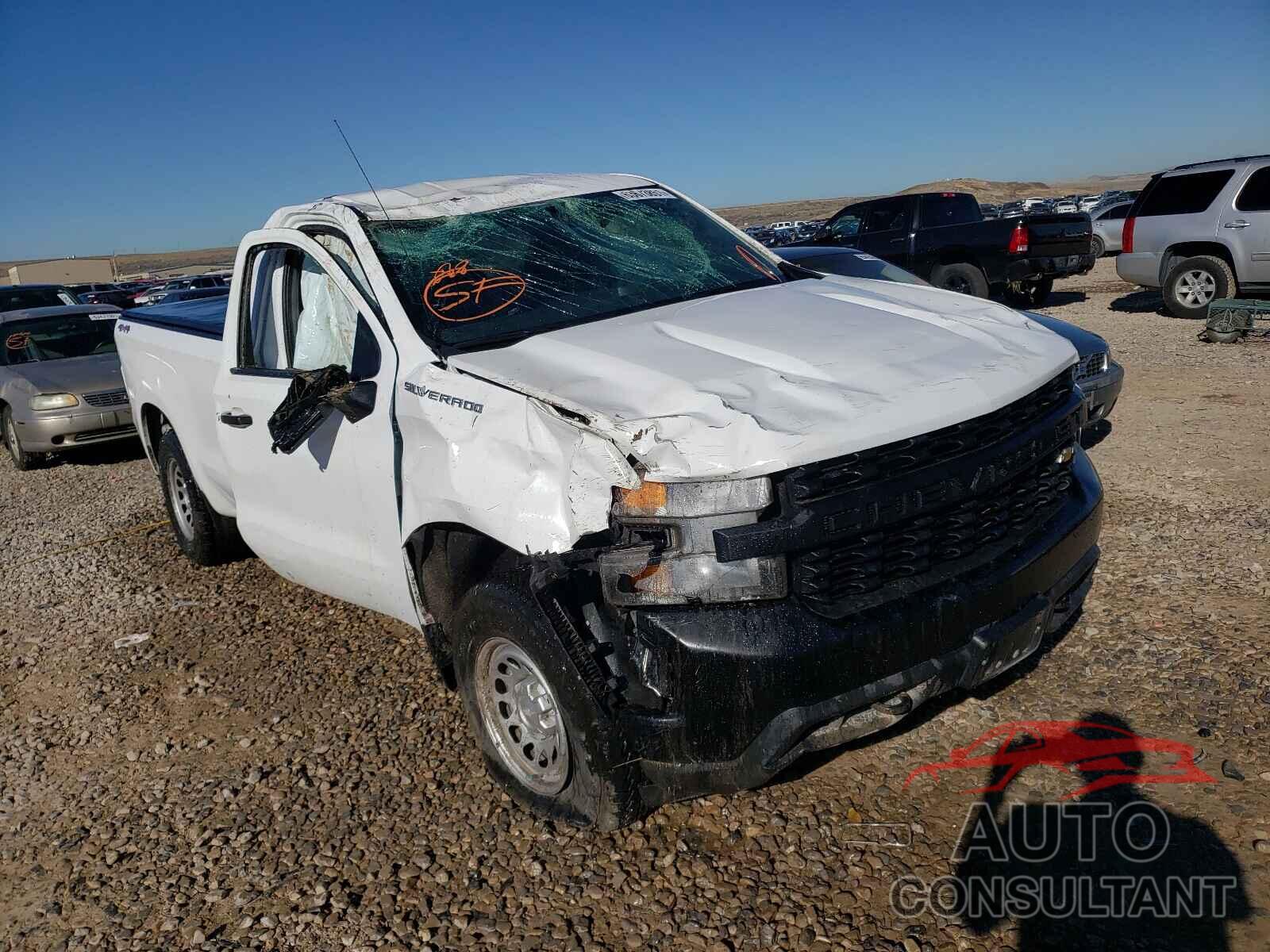 CHEVROLET SILVERADO 2019 - 3GCNYAEH0KG285428