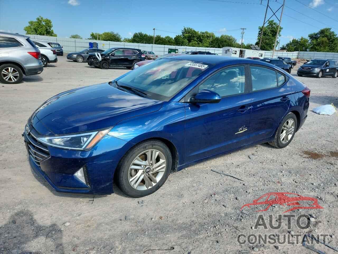 HYUNDAI ELANTRA 2019 - 5NPD84LF9KH435509