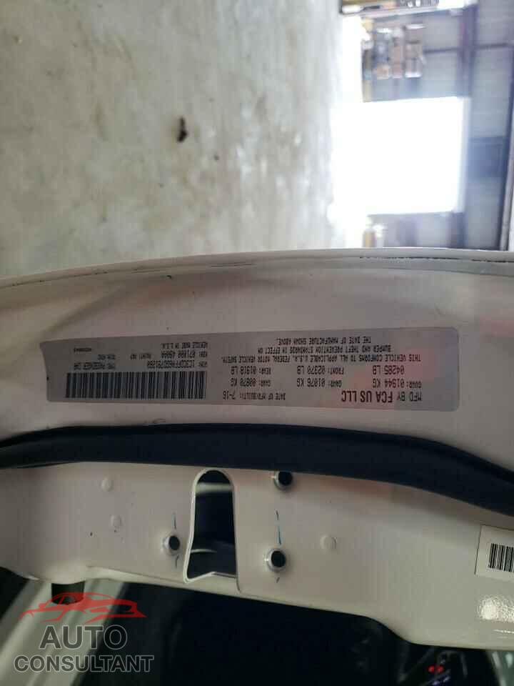 DODGE DART 2016 - 1C3CDFFA6GD791260
