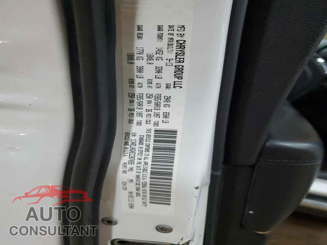 DODGE DURANGO 2014 - 1C4RDJAGXEC287026
