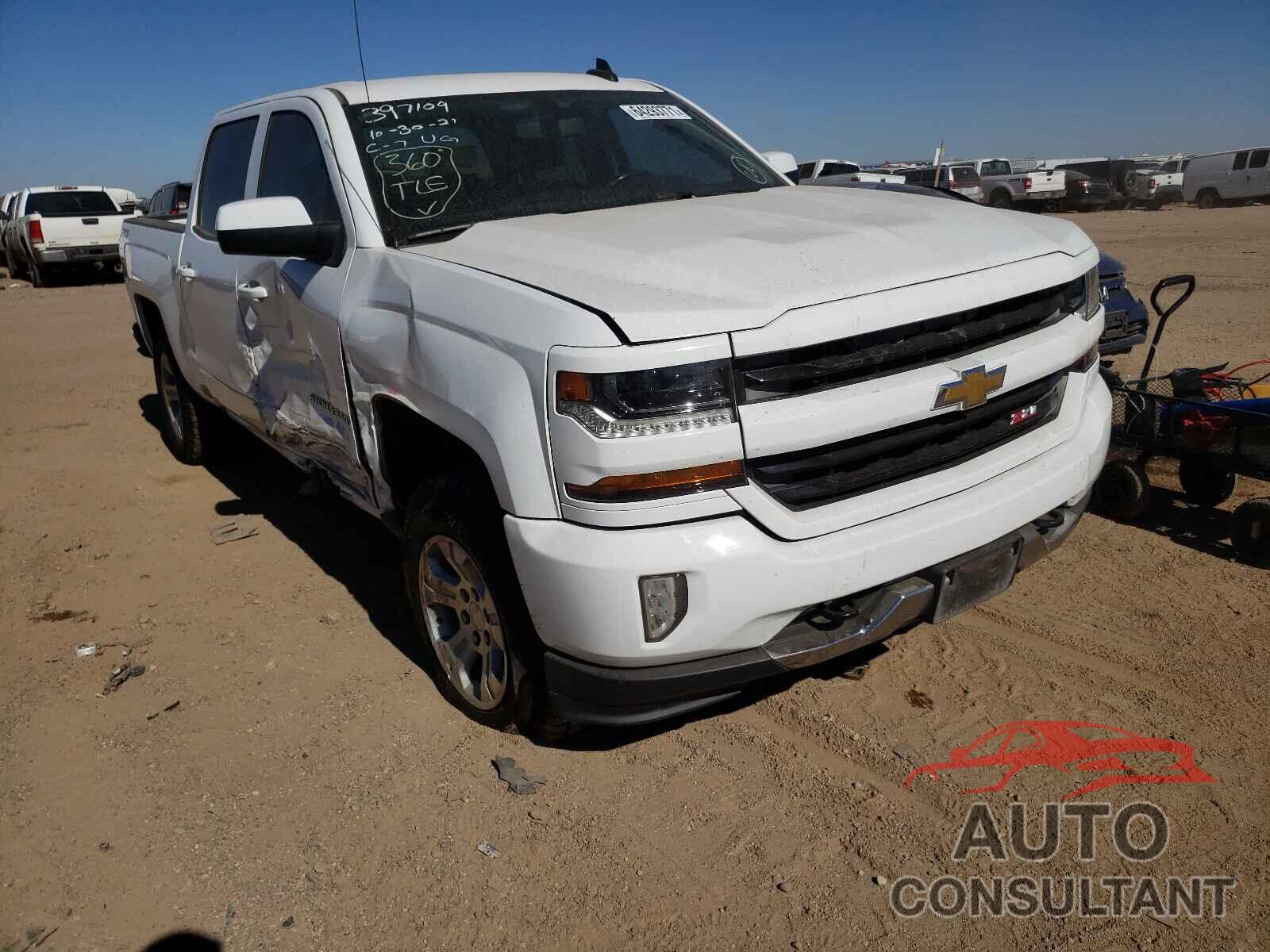 CHEVROLET SILVERADO 2016 - 3GCUKREC0GG300484