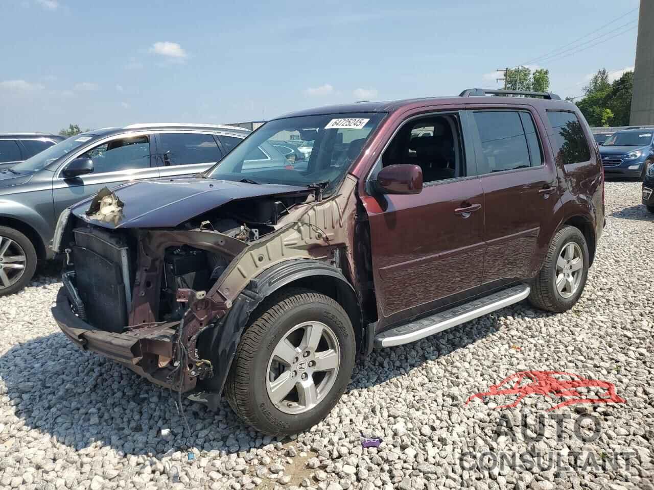 HONDA PILOT 2011 - 5FNYF4H62BB050744