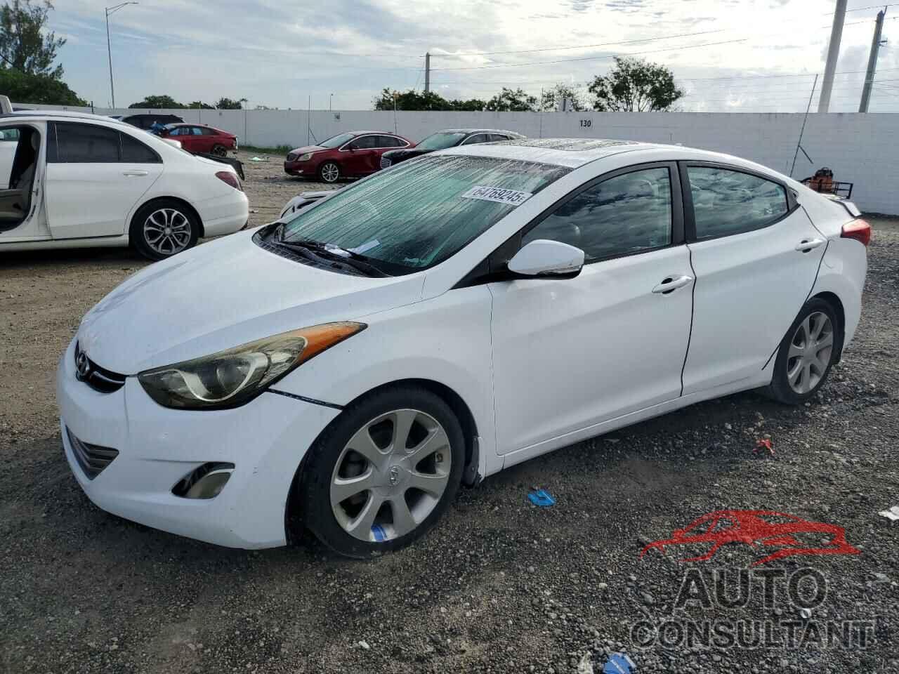 HYUNDAI ELANTRA 2013 - 5NPDH4AE2DH219384