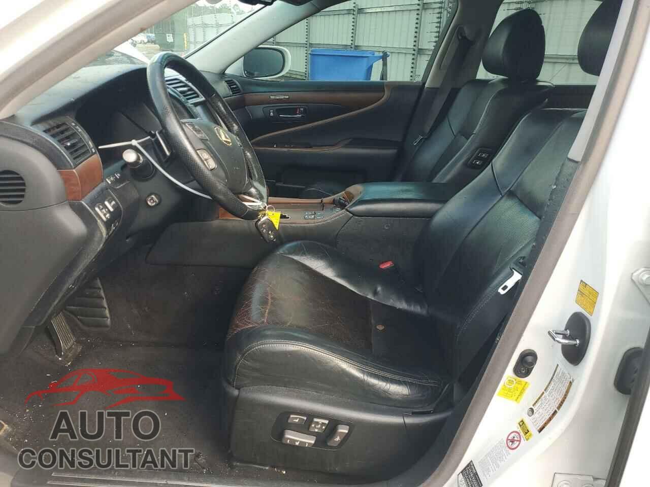 LEXUS LS460 2012 - JTHBL5EF1C5109731
