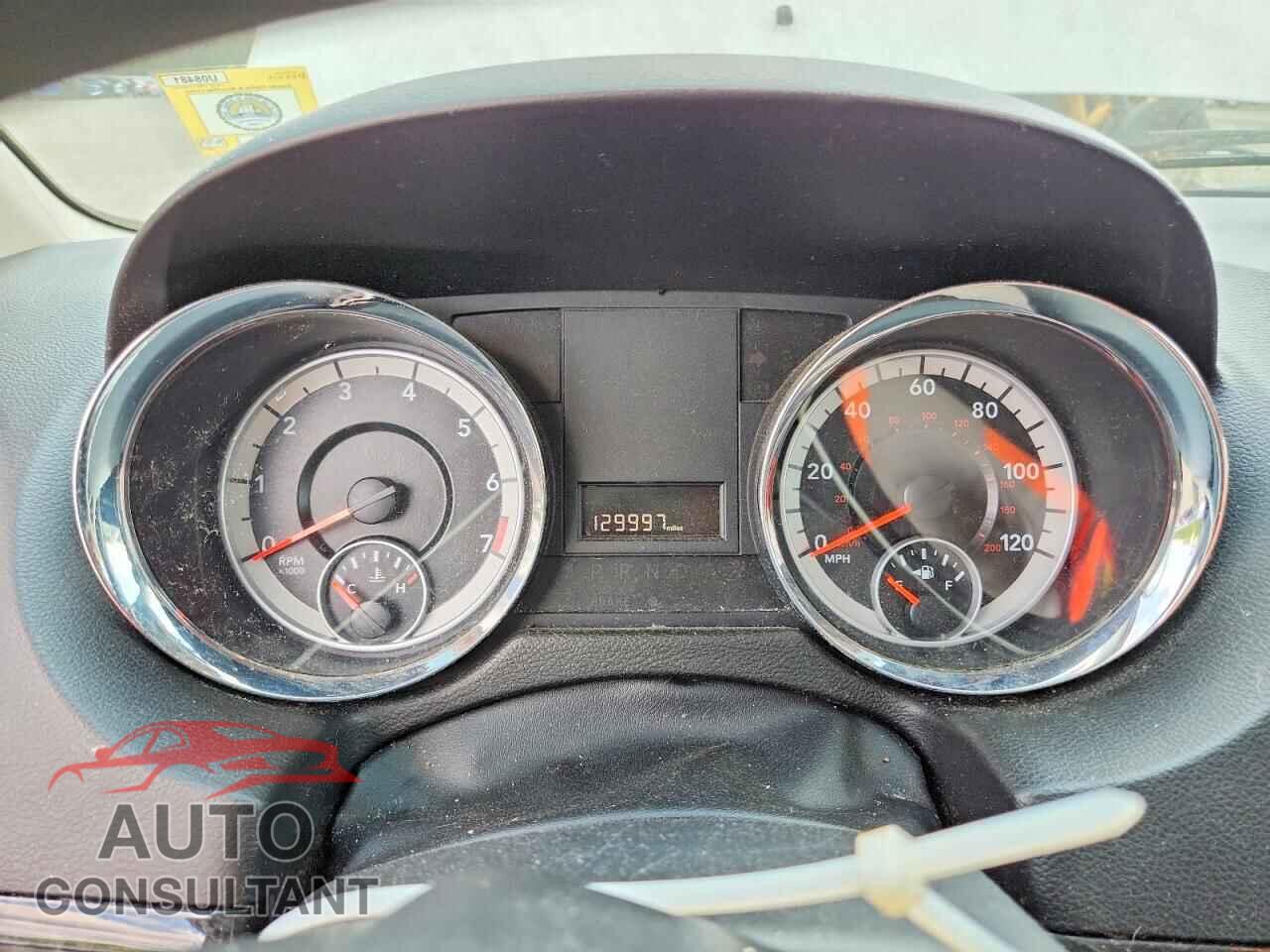 DODGE CARAVAN 2013 - 2C4RDGBG8DR588014