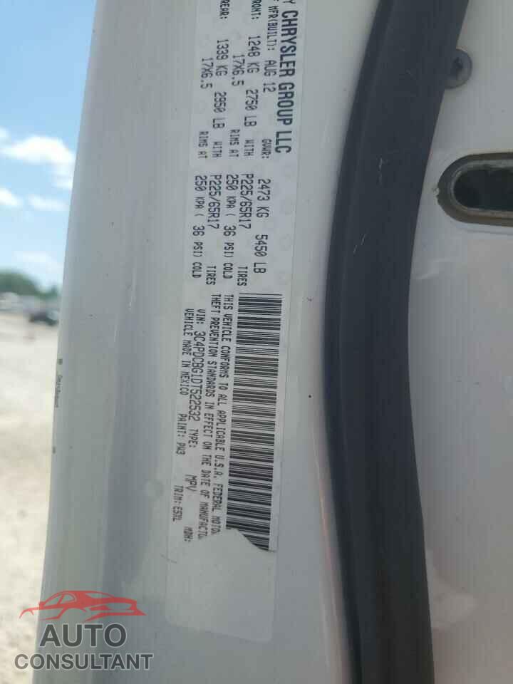 DODGE JOURNEY 2013 - 3C4PDCBG1DT522532