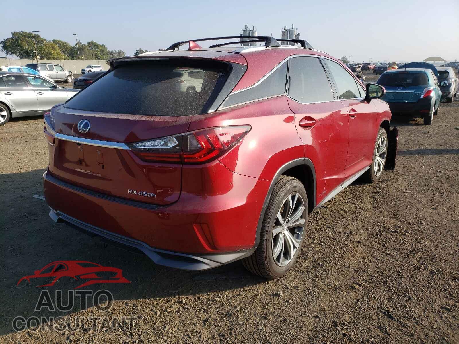 LEXUS RX450 2017 - 2T2BGMCA8HC018209