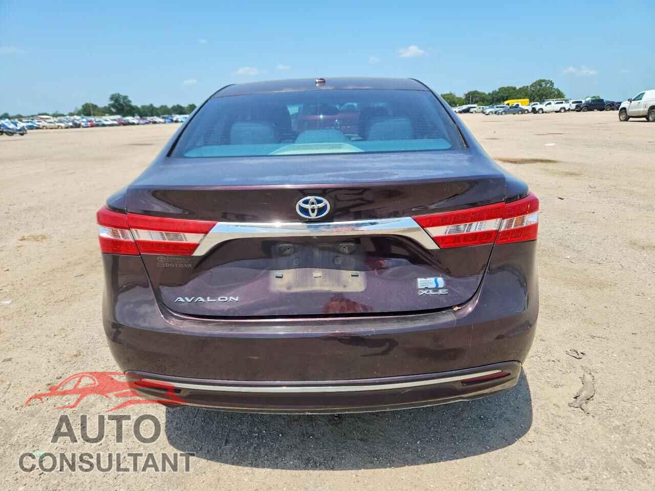 TOYOTA AVALON 2013 - 4T1BD1EB7DU014792