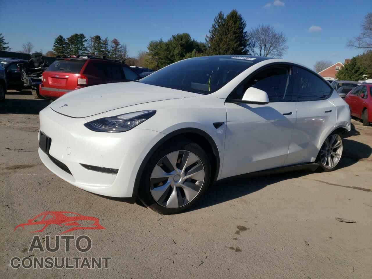 TESLA MODEL Y 2021 - 5YJYGDEE1MF074710