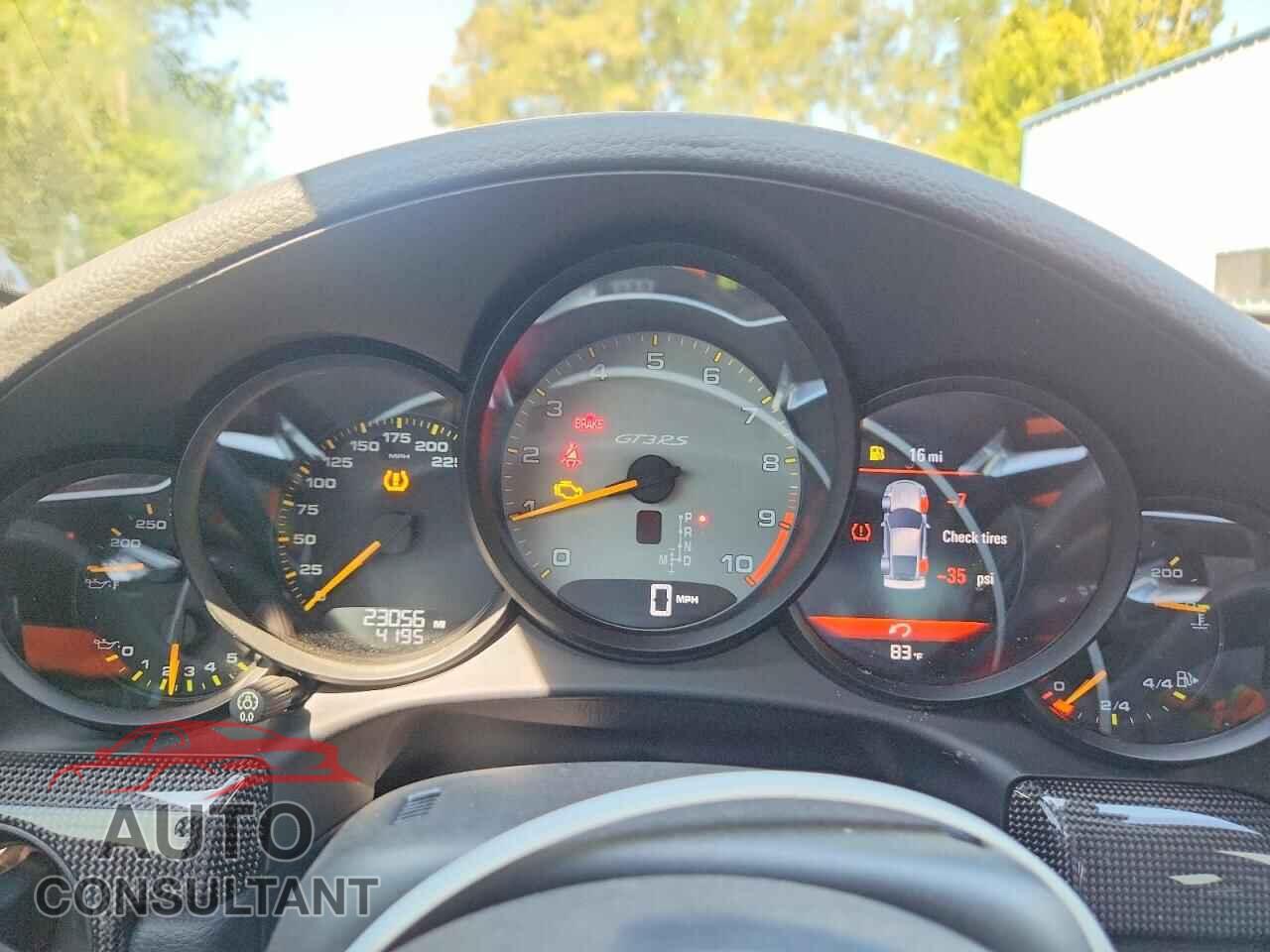 PORSCHE 911 2016 - WP0AF2A95GS193224