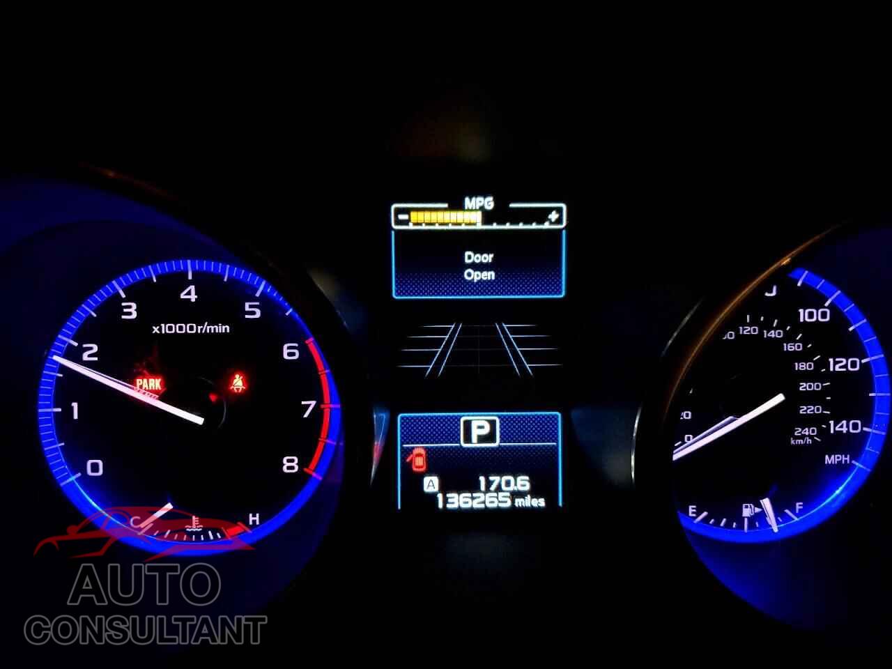 SUBARU OUTBACK 2016 - 4S4BSBHC1G3241177
