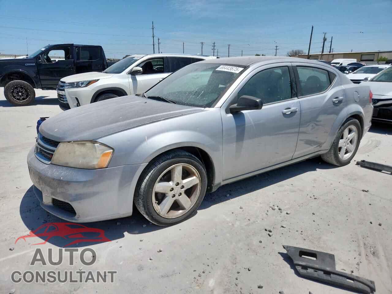 DODGE AVENGER 2013 - 1C3CDZAB2DN657658