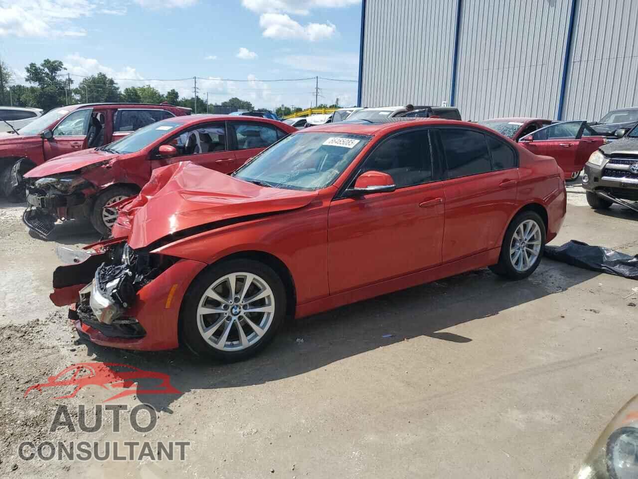 BMW 3 SERIES 2016 - WBA8E5G57GNU21775